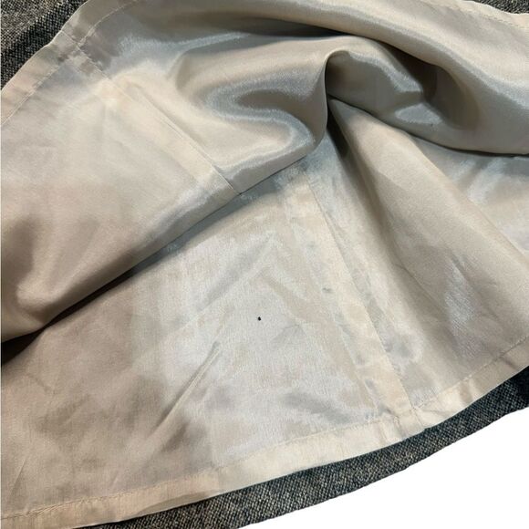 J. Crew Factory Wool Blend Flare Skirt with Velvet Accent Belt Size 2 - Picture 5 of 11